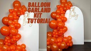HOW TO MAKE A BALLOON GARLAND FT TEMU Balloon Kit