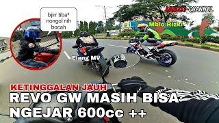 KETINGGALAN JAUH GA NGARUH KEJAR MBLO RIZKI PAKE REVO KOPERASI || Motovlog Indonesia