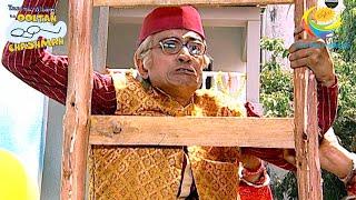 Champak Chacha Gets Stuck | Taarak Mehta Ka Ooltah Chashmah | Society Repairing