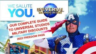 The Complete Guide to Universal 2023 Freedom Pass | Military Discount | Tips for Maximizing Savings