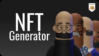NFT Generator - Blender Addon Trailer