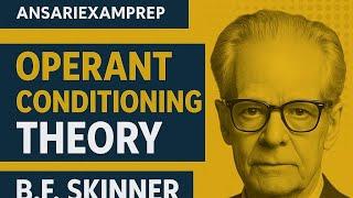Skinner Ki Powerful Theory TET CDP 2025 Urdu | Operant Conditioning #Ansariexamprep #mahatet2025 #cd