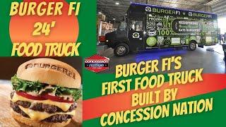 Burger Fi Food Truck | Built by Concession Nation, Inc.