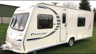 A Virtual Tour Around the Inside of the Bailey Pageant Sancerre, Series 7, 4 berth Caravan