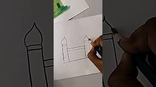 New Masjid  #drawing #mosque #masjid #trending