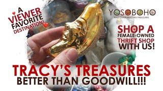 A Viewer Favorite!  BETTER THAN GOODWILL! Come Thrift Tracy's Treasures With Me & My Mom! 