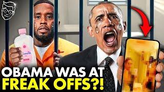 Rapper EXPOSES The Truth About Diddy’s TAPES Of Politicians, Name Drops Obama! Reporter in SHOCK