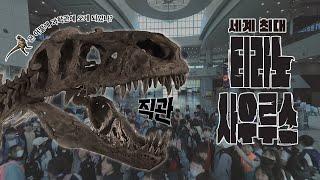 Is this for real?!  World's biggest  Tyrannosaurus! Come to the GNSM! ㅣSpecial Exhibition