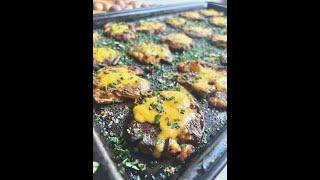 Cheesy Smashed Potatoes