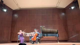 Mendelssohn Piano Trio No. 1 - JEM Trio | Seattle Chamber Music Society Academy