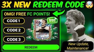 3X REDEEM CODE, FREE FC POINTS, 105 VAN DER SAR - New Update Maintenance | Believers Hub