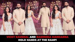 Chhava Co-stars Vicky Kaushal and Rashmika Mandanna Walk The Ramp Together | Watch | koimoi