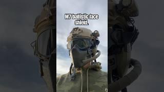 Bullet Proof facial shield, with HEPA filtered air cooling. #bulletproof #warzone #helmet #short