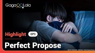 Kai confesses to Hiro while cuddling in bed in Japanese BL "Perfect Propose" 