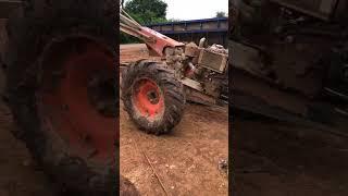 3 Wheel Recycling Tractor Pull Broken Siam Kubota