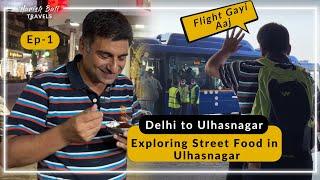 EP 1 Delhi to Ulhasnagar ( Maharashtra) | Ulhasnagar -Sindhi street food