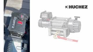 HUCHEZ - RUNVA vehicle winch type EB20000: example of application