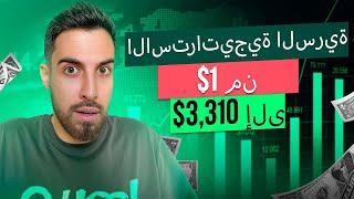 العملات الرقمية | $+3,310 مع استراتيجية الخيارات الثنائية السرية