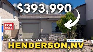 Most Affordable NEW Single Story Home in Las Vegas | Bennett by Lennar at Carlton Cadence HENDERSON