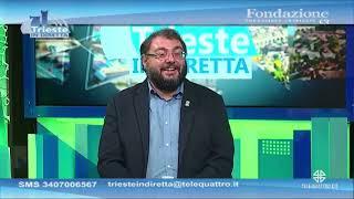 Alan Viezzoli intervistato da Umberto Bosazzi a "Trieste in diretta" del 22 settembre 2023