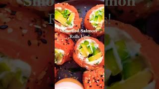 Smoked Salmon Roll Ups Recipe | Easy Low-Carb Lunch or Keto Snack Idea #carbup #perfectbowl #salmon