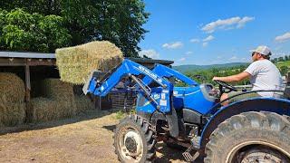 Massive Hay Bale Challenge: Relocating 20 GIANT BALES