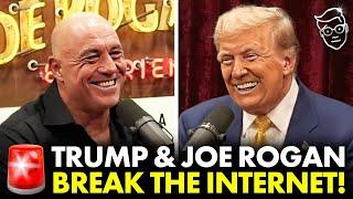  Trump & Rogan on Aliens, JFK Assassination, Ear Scars, Deep State, White House, Kamala | INSANE