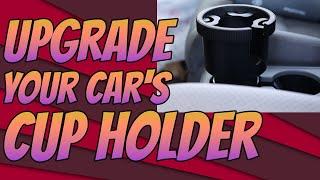 Make any size mug, cup or flask fit in your existing car's cup holder