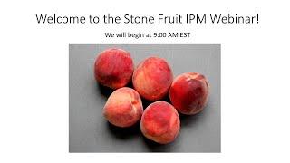 Stone Fruit IPM Recording