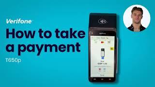 How to take a sale transaction | Verifone T650p All-in-one solution (UK)