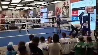 Chiperi David (MDA)vs(ISR) 3 ROUND . Muay ThaiWorld Championship Antalya 2019