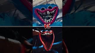 Huggy Wuggy VS Nightmare Huggy Wuggy Jumpscare Comparison Poppy Playtime #poppyplaytime