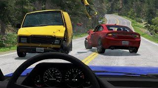 First Person (POV) Car Crashes 1 - BeamNG. Drive