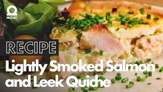 The Ultimate Leek Quiche—With MOWI Smoked Salmon!