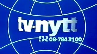 Nyhetsankaret RIVER STUDION efter sista TV-nytt 1978!