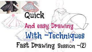 Master Frills & Ruffles Elevate Your Fashion Sketches with Pro Techniques || Fashion  Tutorial"