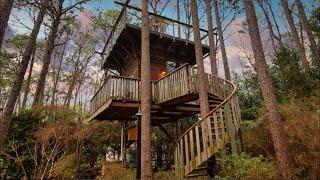 Magical Treehouse- Ultimate Romantic Getaway | Unique Airbnb USA - Ep. 2