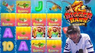 BIGGER BASS BONANZA SLOT BONUSES CATCH FIRE!