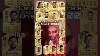 Cards have lost pace with Benzema,Neymar and Griezmann #eafc25 #fifa #football