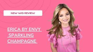 Review of Erica by Envy in Sparkling Champagne  #IBeWiggin #envywigs #envyhair#wigreviews