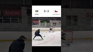 SWEDEN BEATS CZECHIA IN WORLD CUP QUATERFINALS! Shootout move by Nicholas Lang