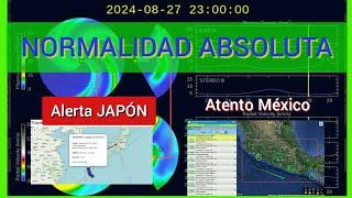 TAN NORMAL QUE SE HACE RARO . ALERTA MÁXIMA JAPÓN  Y ATENTOS EN MÉXICO  