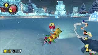 Mario Kart 8 Deluxe ⁴ᴷ Leaf Cup (200cc 3-Star Rank) Wiggler gameplay