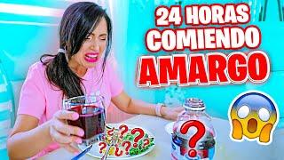 24 HORAS COMIENDO AMARGO  RETO 1 Dia Comiendo por SABORES  Sandra Cires Art 