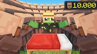 10.000 Villager spielen Minecraft Bedwars