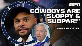 NEW LOW for the Dallas Cowboys?  'SLOPPY, UNDISCIPLINED, SUBPAR TEAM!' - Dan Orlovsky | Get Up