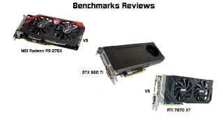 MSI Radeon R9-270X vs GTX 660ti vs ATI 7870XT Benchmarks