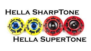 Hella Sharptone vs Hella Supertone Sound Comparison