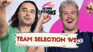 TEAM SELECTION WEEK 2 | AUTUMN NATIONS FANTASY RUGBY 2024