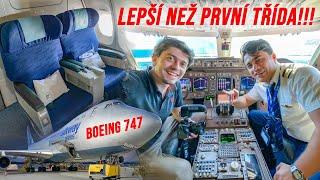 How to fly a Boeing 747-400F freighter. Flight from Baku to Vienna